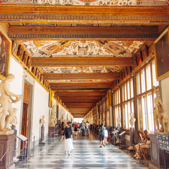 Wandering Down the Hallways of the Uffizi